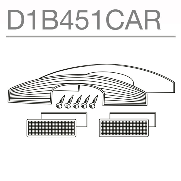 Shad SH45 Replacement White Reflectors